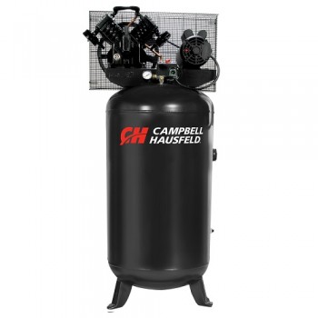 Campbell Hausfeld Air Compressor, 80-Gallon Vertical Single-Stage 16CFM 5HP 208-230V 1PH (CE4104) product image center