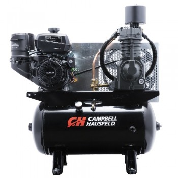 Campbell Hausfeld Air Compressor, 30-Gallon Horizontal Two-Stage 26.1CFM CH440 Kohler (CE7002) product image center