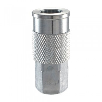 Campbell Hausfeld 3/8" I/M Steel Coupler (3/8" Female NPT) (MP602900AV) product image center