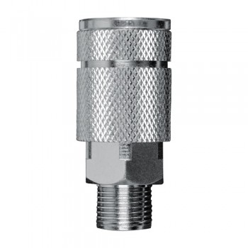 Campbell Hausfeld 3/8" Automotive Steel Coupler (3/8" Male NPT) (MP603400AV) product image center