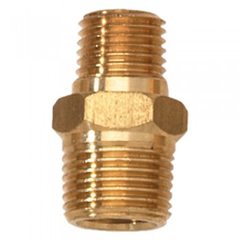 Campbell Hausfeld 1/4" Male NPT-3/8" Male NPT Adapter (PA111100AV) product image center