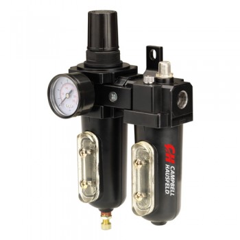 Campbell Hausfeld Filter/Regulator/Lubricator 1/2" NPT (PA211400AV) product image left angle