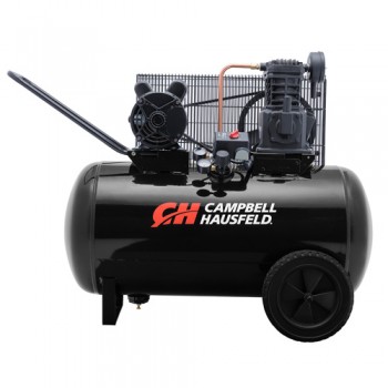 Campbell Hausfeld Air Compressor, 30-Gallon Horizontal Portable Single-Stage 10.2CFM 3.7HP 208-230V 1PH (VT6104) product image center