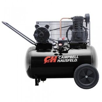 Campbell Hausfeld Air Compressor, 20-Gallon Horizontal Portable Single-Stage 10.2CFM 3.7HP 208-230V 1PH (VT6182) product image center