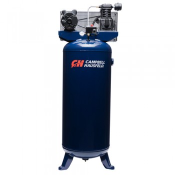 Campbell Hausfeld Air Compressor, 60-Gallon Vertical Single-Stage 10.2CFM 3.7HP 230V 1PH (VT6195) product image center