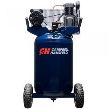 Campbell Hausfeld Air Compressor, 30-Gallon Vertical Portable Single-Stage 5.5CFM 2HP 120/240V 1PH (VT6258) (VT6358) product image center