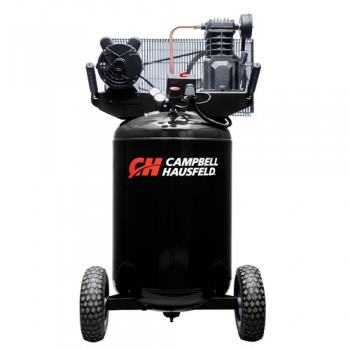 Campbell Hausfeld Air Compressor, 30-Gallon Vertical Portable Single-Stage 5.5CFM 2HP 120/240V 1PH (VT6367) product image center