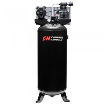 Campbell Hausfeld Air Compressor, 60-Gallon Vertical Single-Stage 10.2CFM 3.7HP 230V 1PH (VT6395) product image center