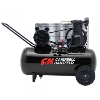 Campbell Hausfeld Air Compressor, 15-Gallon Horizontal Portable Single-Stage 5.5CFM 2HP 120/240V 1PH (VX4002) product image center
