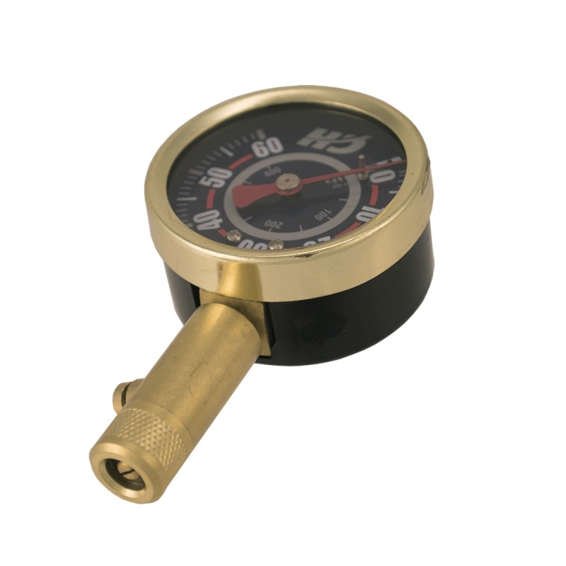 Shrader Tire Gauge, 0-60 PSI (DA552400) angle view