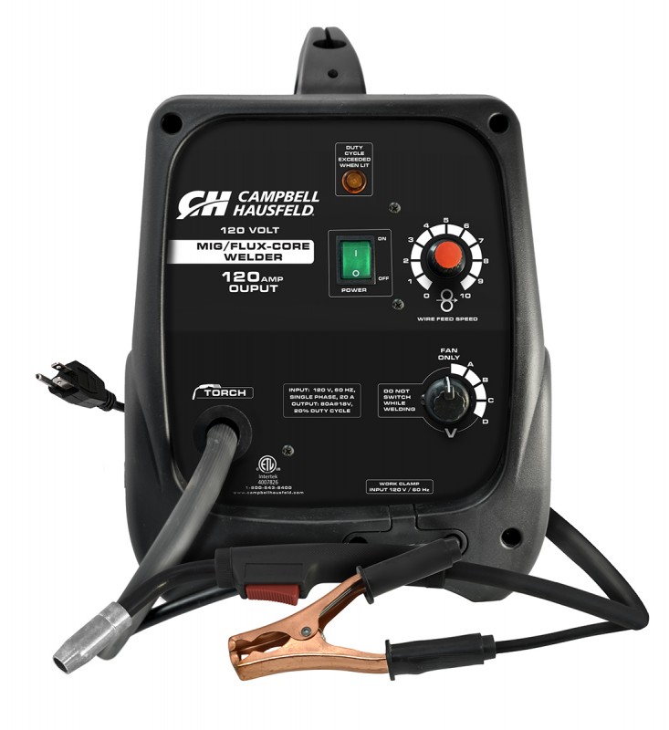 MIG/Flux Core Welder, 120 Amps with Accessories (DW313000)