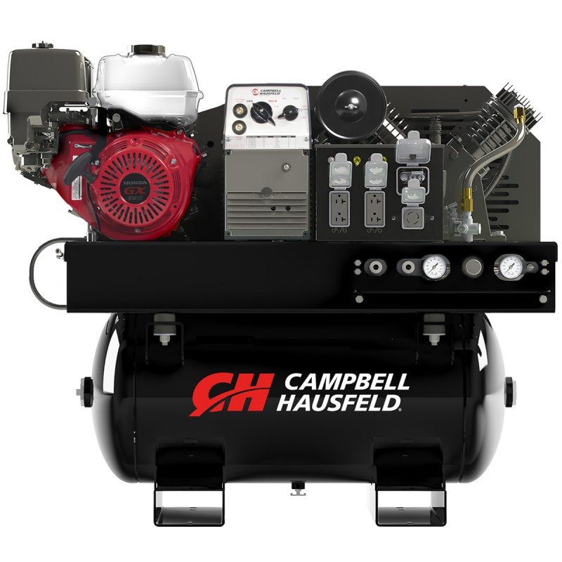 Campbell Hausfeld Combination Unit, 30-Gallon 14CFM Compressor 5000W Generator 180A Welder GX390 Honda (GR3200) product image center